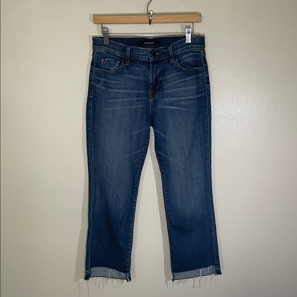 EUC J Brand Cropped Blue Jeans